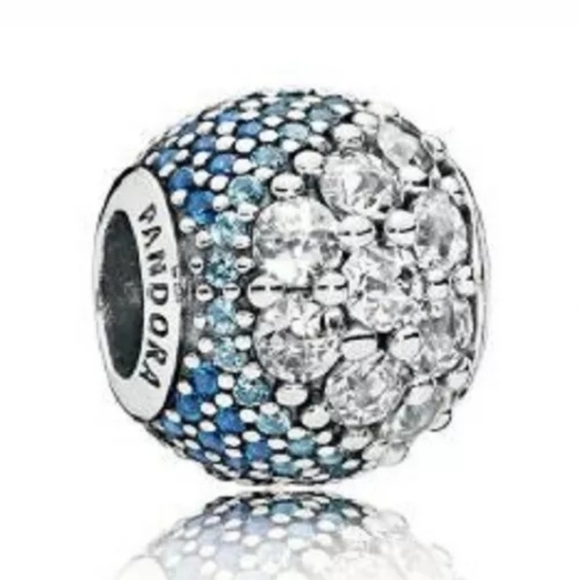 Pandora Jewelry - Pandora blue Enchanted pave charm.